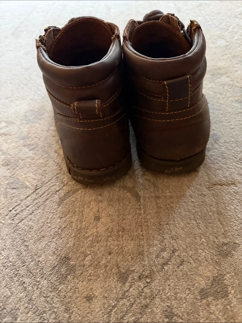 Born Men's Dark Brown Lace-Up Chukka Boots